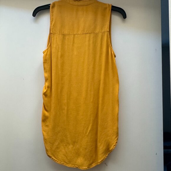 Treasure & Bond Button Down Blouse with Ruffle Collar XXS - Picture 8 of 10